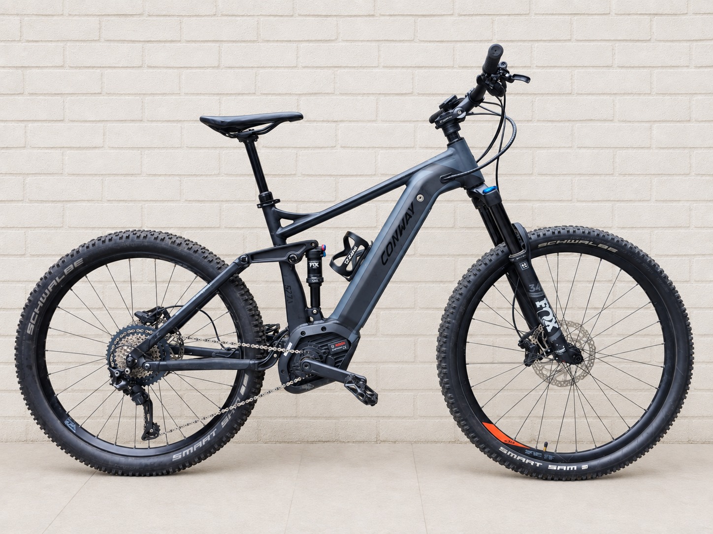 Conway full-suspension electric mountain bike